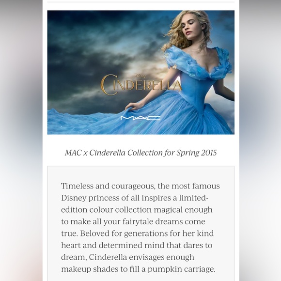 Mystery Princess Beauty Powder Cinderella Collection MAC - Picture 16 of 16